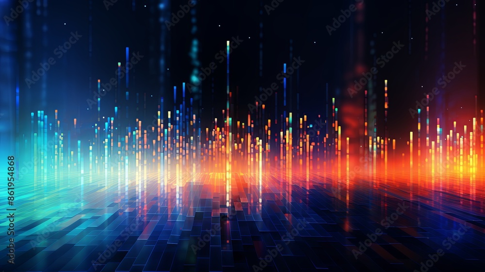 Abstract digital background Abstract digital background