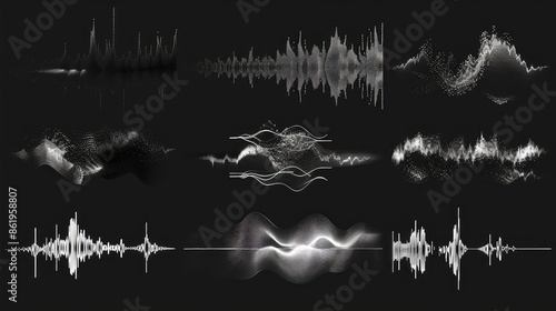 Cutting-Edge Audio Technology: Sound Waves, Equalizers, and AI Voice Assistants photo