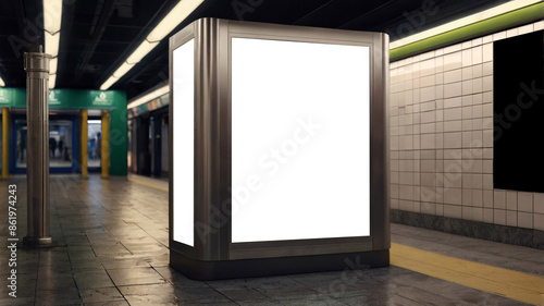Billboard Mockups, urban and subway promotional activities 