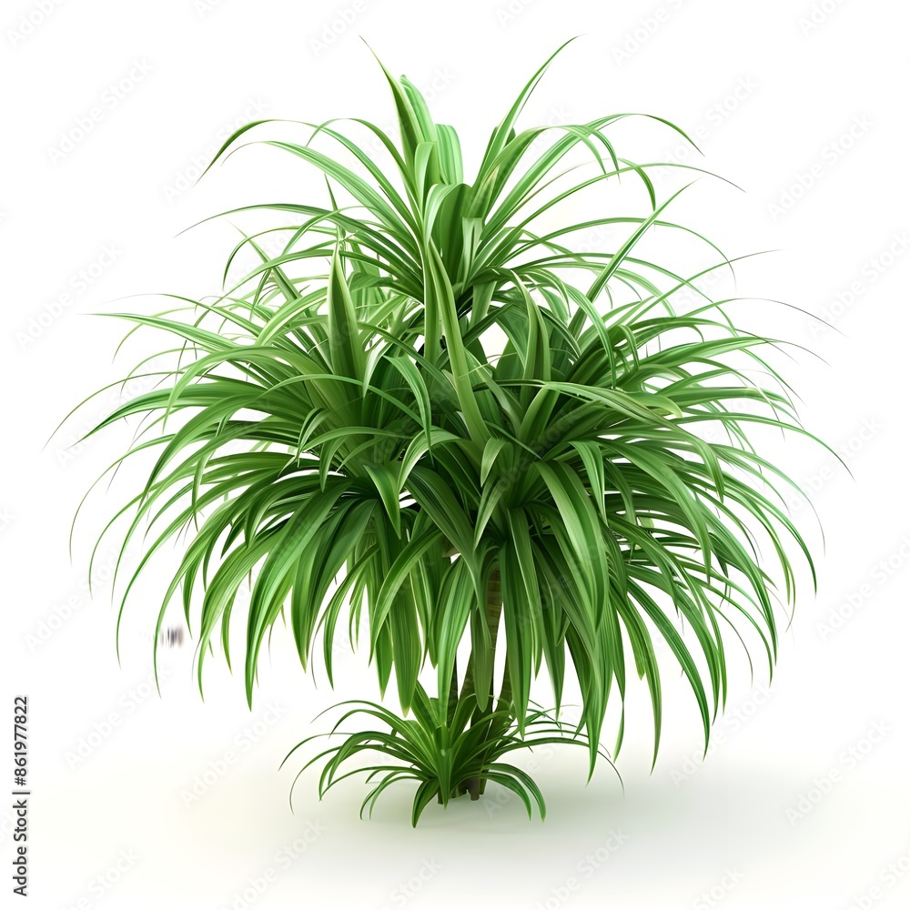 Fototapeta premium Borassus flabellifer isolated white background
