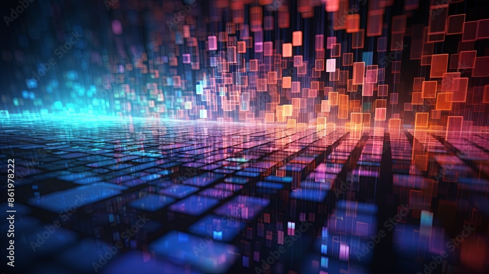 Abstract digital background Abstract digital background