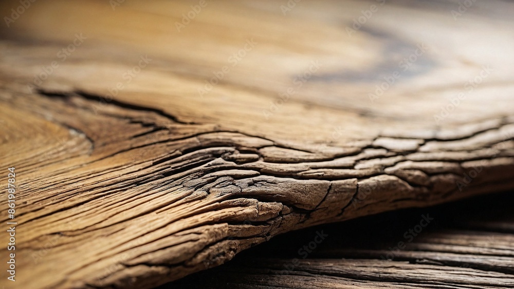 Fototapeta premium Macro close up of wood texture with high detail