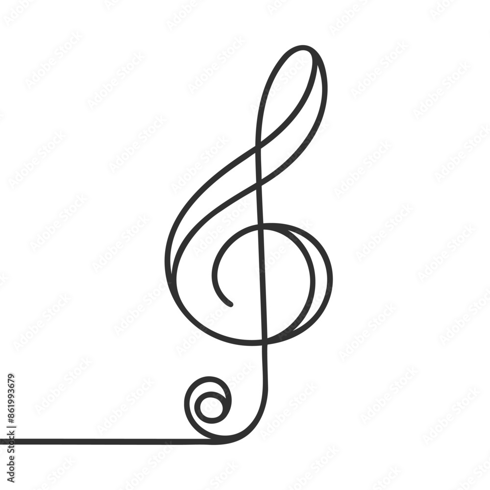 Continuous music line art note vector sketch illustration. Abstract music notes song sound concept background outline icon art one sheet. Vector illustration sketch element. Continuous music line art note vector sketch illustration. Abstract music notes song sound concept background outline icon art one sheet. Vector illustration sketch element.