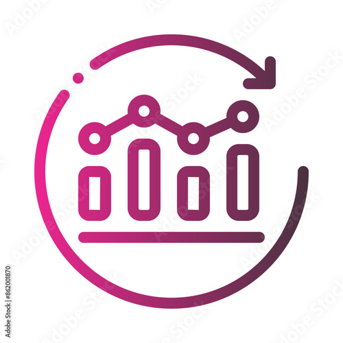 recovery gradient icon