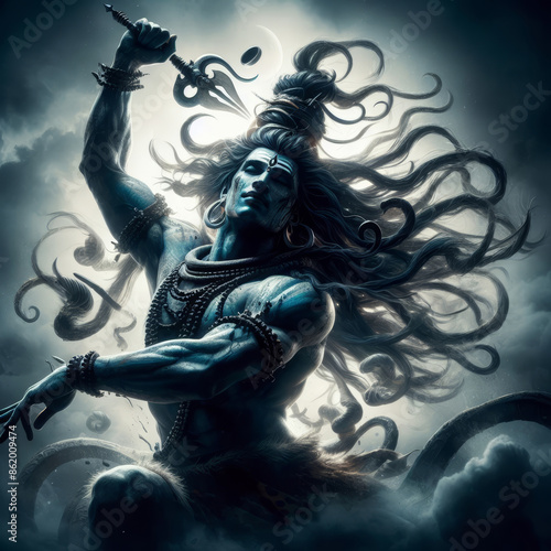 Natraj - Mahadev Tandav Dance - Generative AI