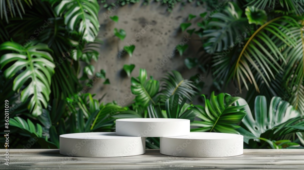 White Plates on Wooden Table White Plates on Wooden Table