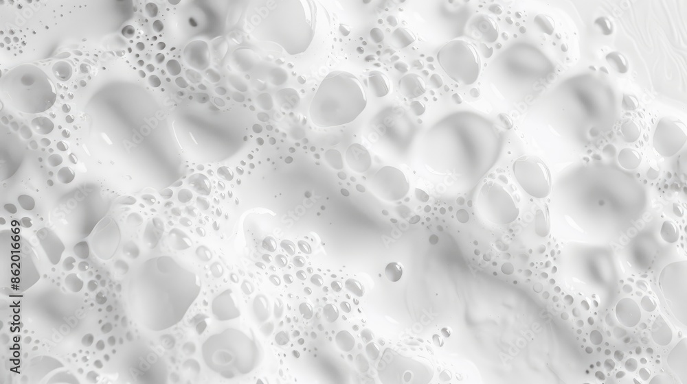 White foam background White foam background