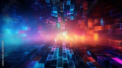 Abstract digital background