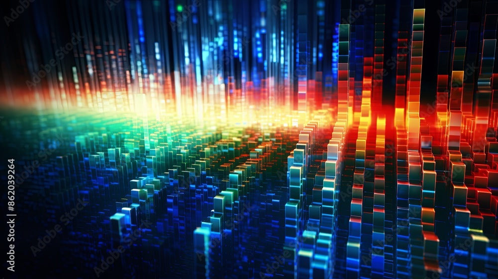 Abstract digital background Abstract digital background