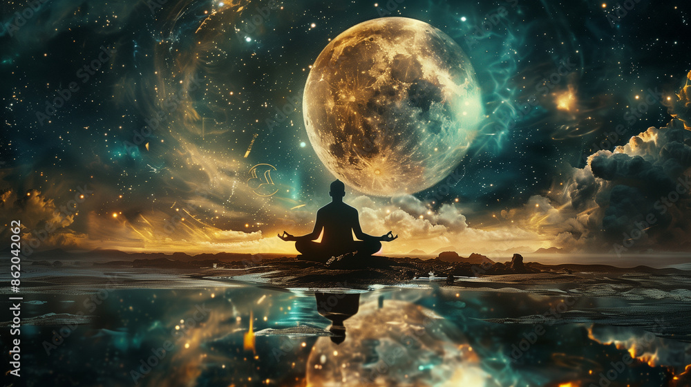 meditation over the moon meditation over the moon