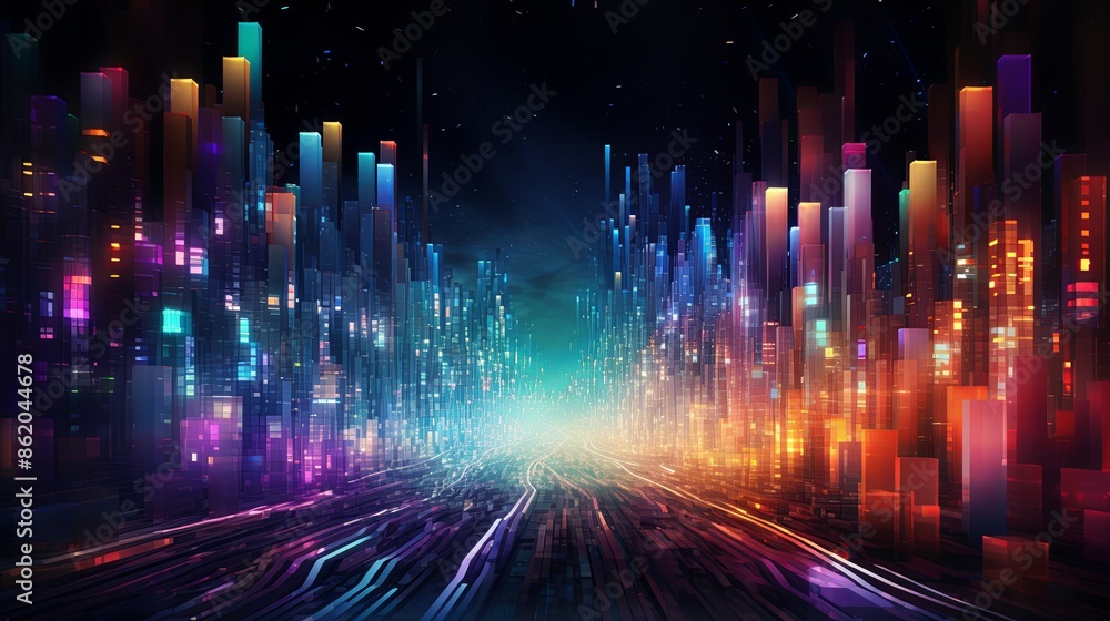 Abstract digital background Abstract digital background