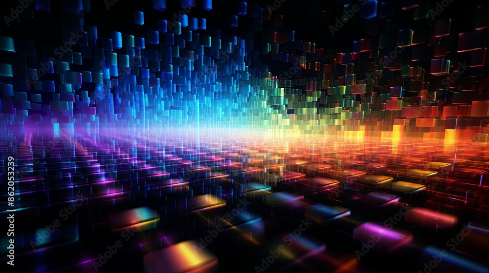 Abstract digital background Abstract digital background