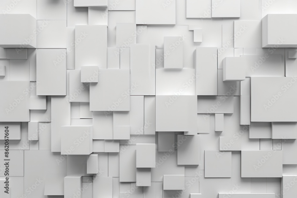Minimalist White Rectangle Background. Clean and modern design concept Minimalist White Rectangle Background. Clean and modern design concept