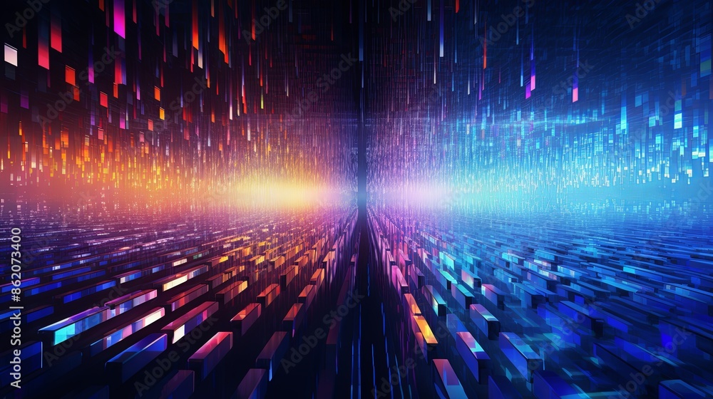 Abstract digital background Abstract digital background
