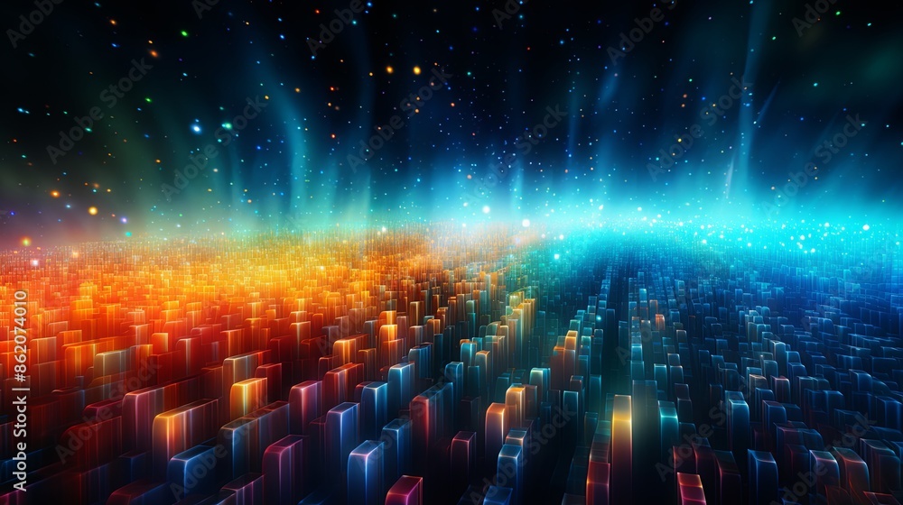 Abstract digital background Abstract digital background