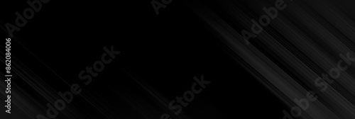 abstract black and silver are light gray with white the gradient is the surface with templates metal texture soft lines tech diagonal background black dark sleek clean modern. © Kamjana