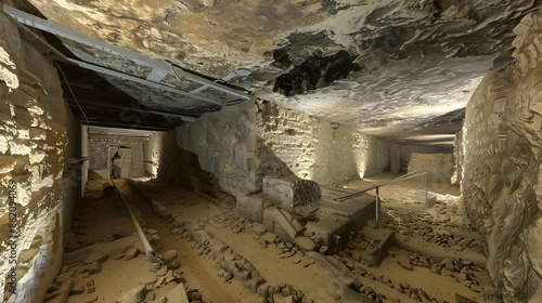 3D Modeling with Underground Scanning Data in Archaeology Applications