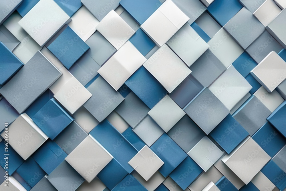 Serene Ocean. Blue and Grey Abstract Background Concept Serene Ocean. Blue and Grey Abstract Background Concept