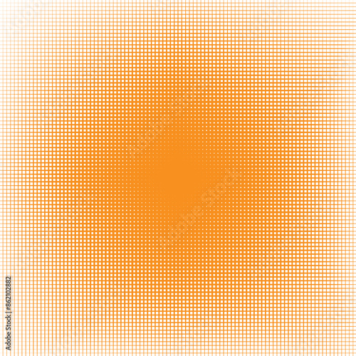 checkered pattern background with increasingly thinning thickness