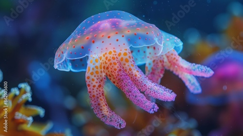 Jellyfish wallpaper © 路加 石