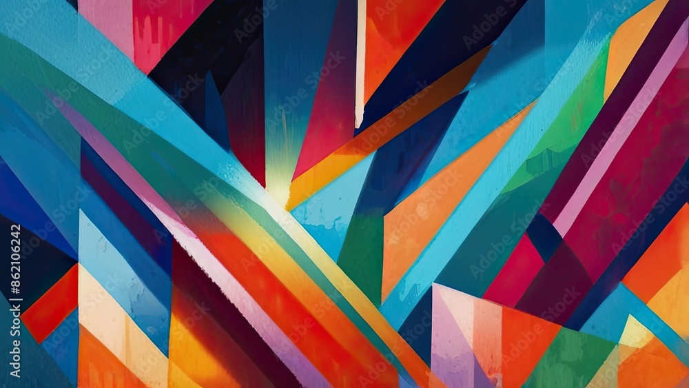 abstract colorful background with triangles abstract colorful background with triangles