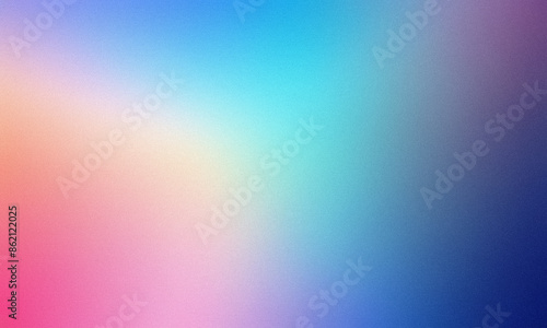 Beautiful Soft Blurred Blue to Pink Color Gradient