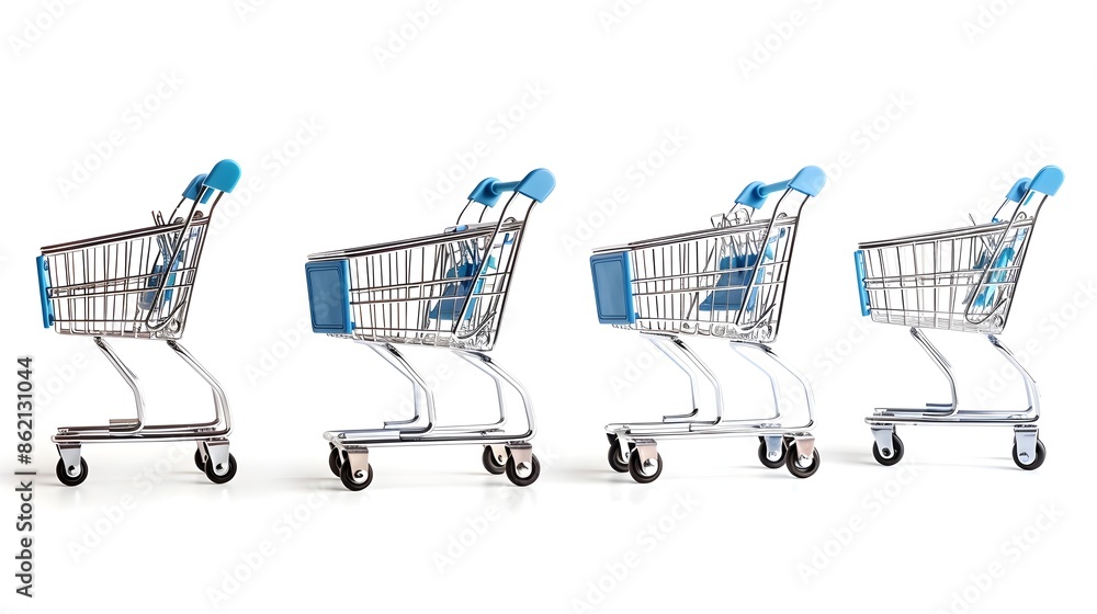 Shopping Cart Icon Isolated on White Background for Retail and E Commerce Concepts Shopping Cart Icon Isolated on White Background for Retail and E Commerce Concepts