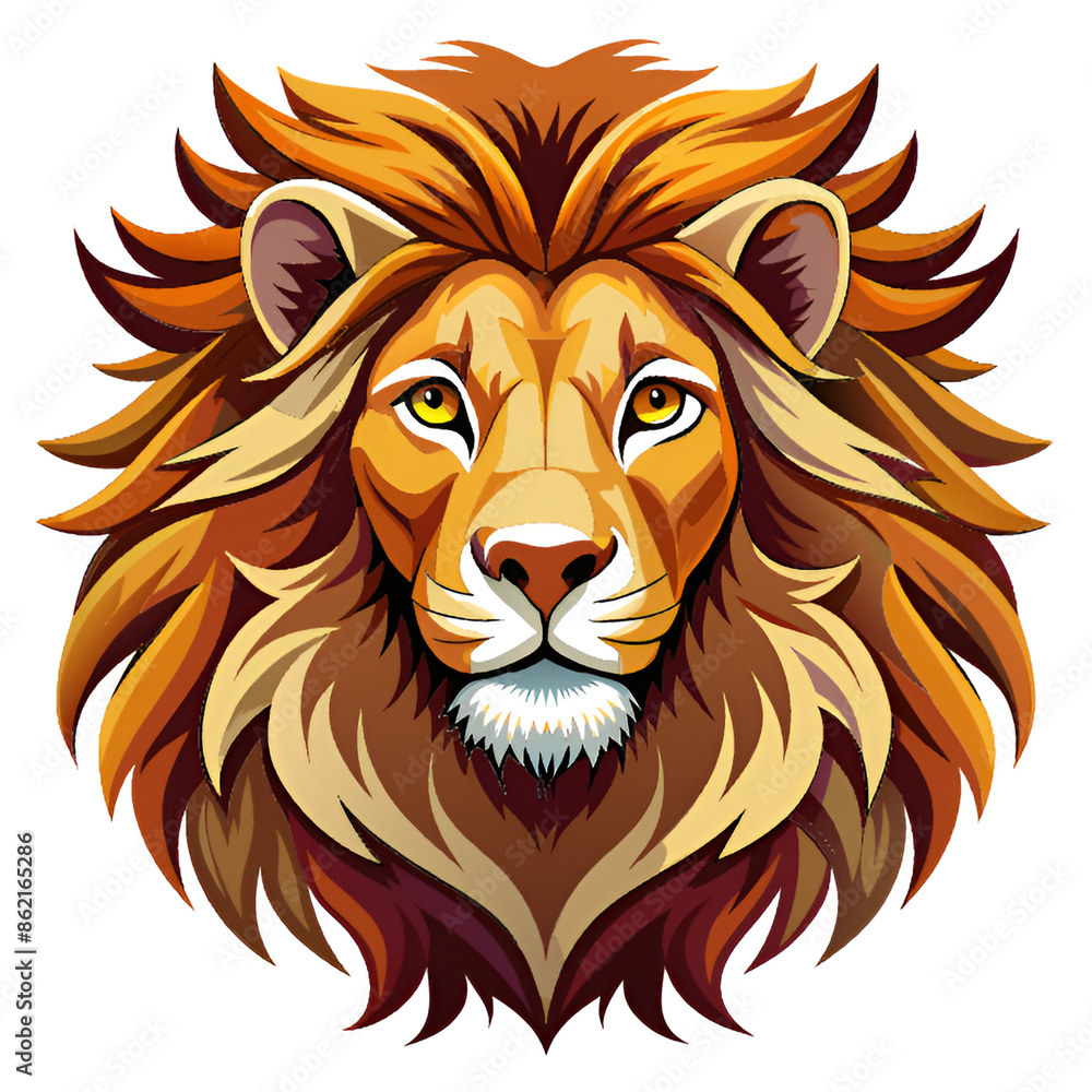 lion mascot logo vector illustration lion mascot logo vector illustration