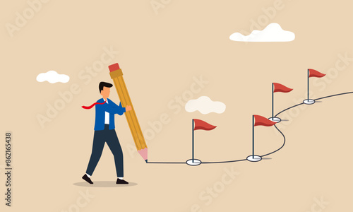 Employees have a travel itinerary. Follow implementation processes as the work flows or achieves the business strategy to achieve success in objectives