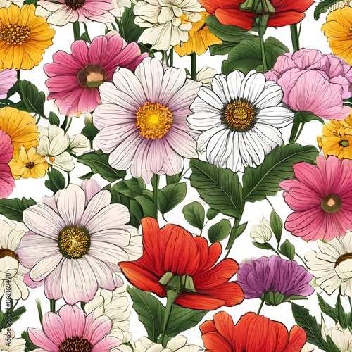 seamless floral background