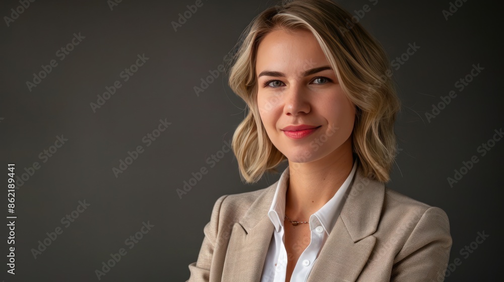 A woman with blonde hair. Generate AI image A woman with blonde hair. Generate AI image