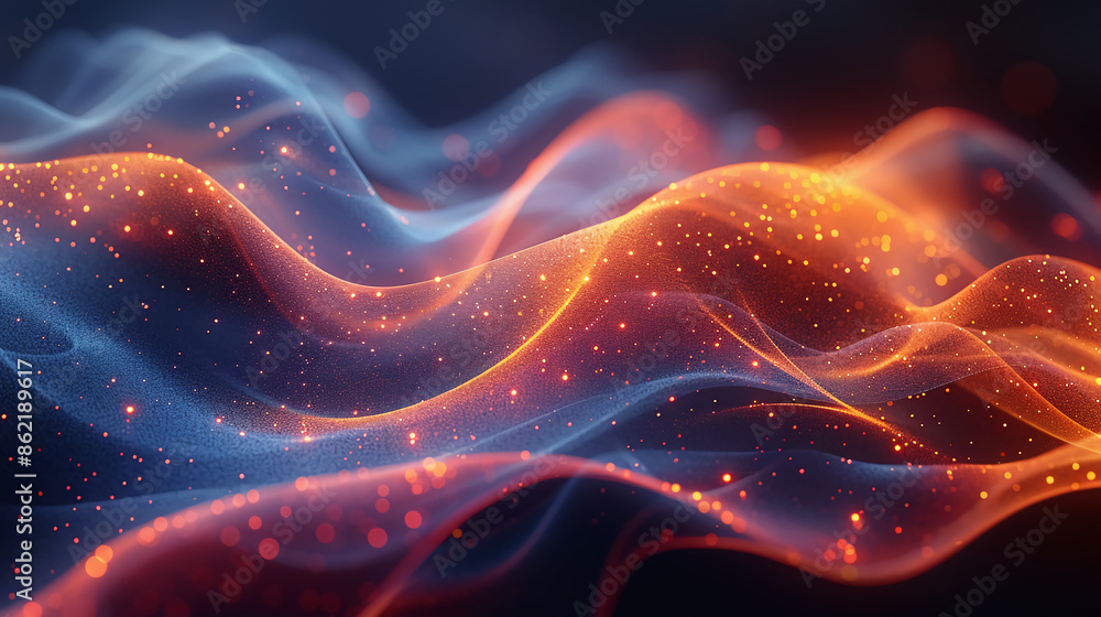 waves of colored smoke waves of colored smoke