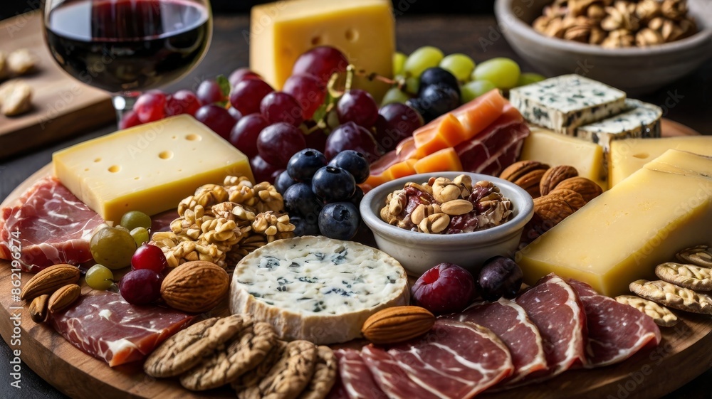 cheese and grapes cheese and grapes