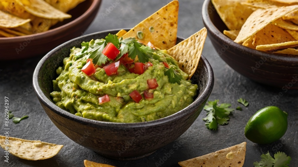 guacamole and chips guacamole and chips
