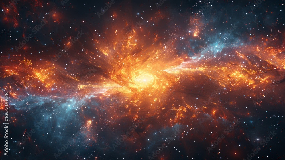 Cosmic Dance of Fire and Ice Cosmic Dance of Fire and Ice