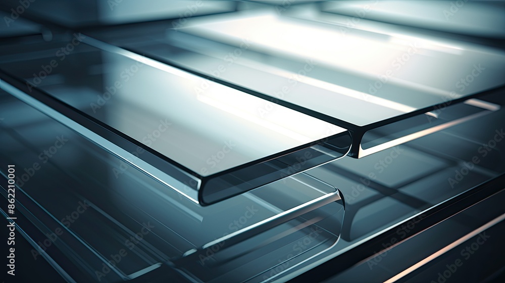 Smooth glass surface with crystal clarity Smooth glass surface with crystal clarity