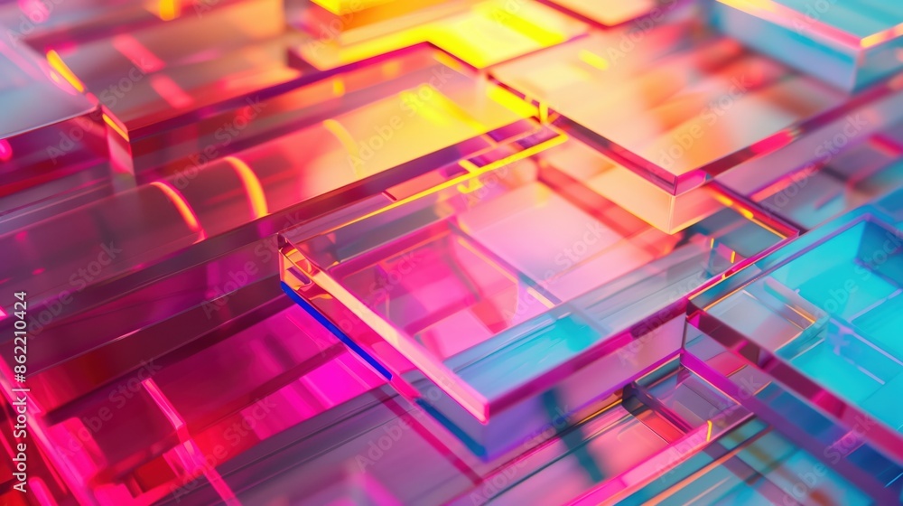 Vibrant Abstract Geometric Background with Colorful Layers and Depth,,abstract Vibrant Abstract Geometric Background with Colorful Layers and Depth,,abstract