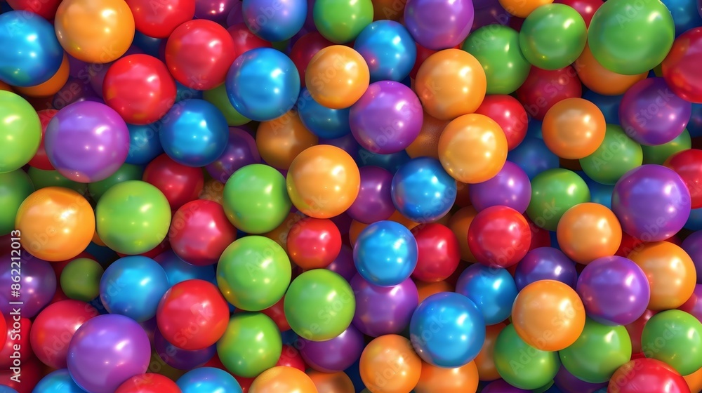 Colorful Shiny Balls Abstract Background Texture Colorful Shiny Balls Abstract Background Texture