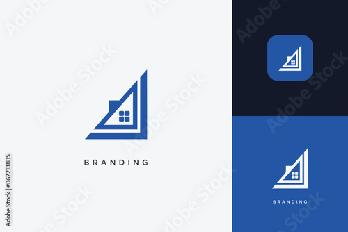 Home Building Logo Modern Structure