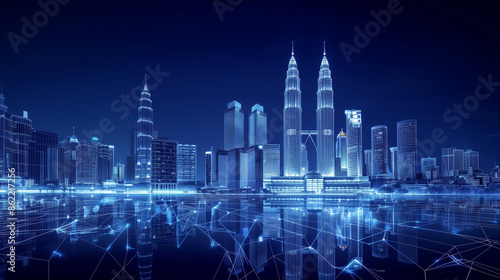 city skyline of Kuala Lumpur