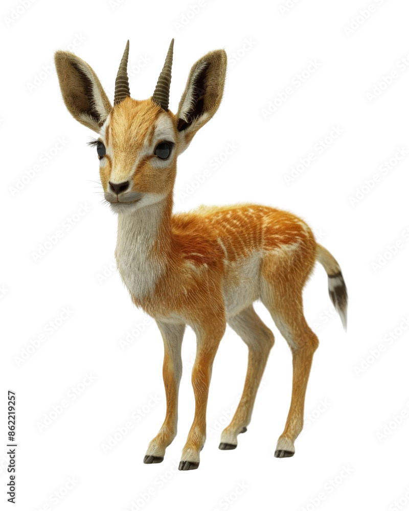 Fototapeta premium PNG of deer isolated