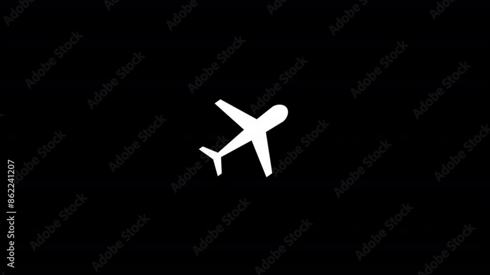Aeroplan travel flying route destination, Airplane flies from one place to another, Plane Flight Flying Traveling animation. Aeroplan travel flying route destination, Airplane flies from one place to another, Plane Flight Flying Traveling animation.