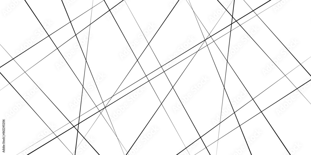 Chaotic abstract line seamless pattern. Random geometric line seamless pattern. Trendy concept diagonal line image. Vector design