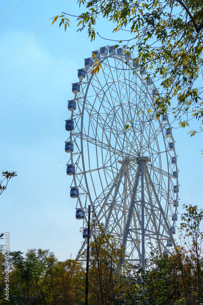 Fortune wheel in Chapultepec Park Fortune wheel in Chapultepec Park