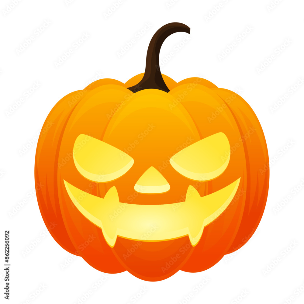 Hand drawn halloween pumpkins illustration Hand drawn halloween pumpkins illustration
