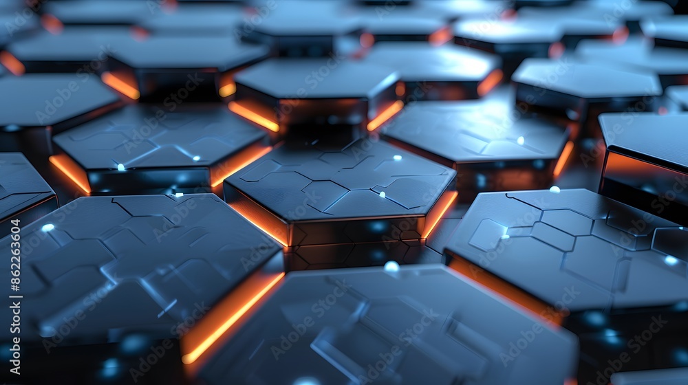 background with a pattern of hexagons background with a pattern of hexagons