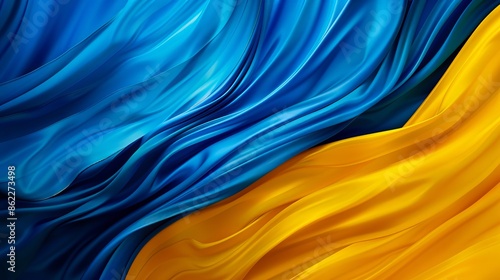 Fototapeta Naklejka Na Ścianę i Meble -  Ukraine flag wallpapers hd.