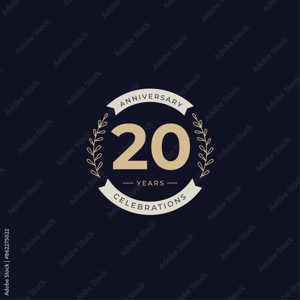 20th anniversary logo design template 20th anniversary logo design template