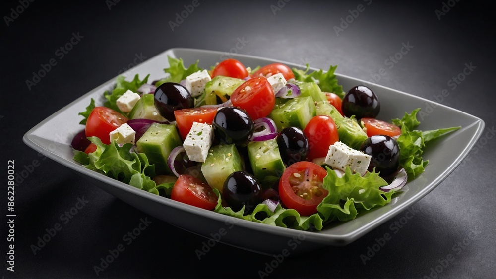 Greek Salad (Horiatiki) Greek Salad (Horiatiki)