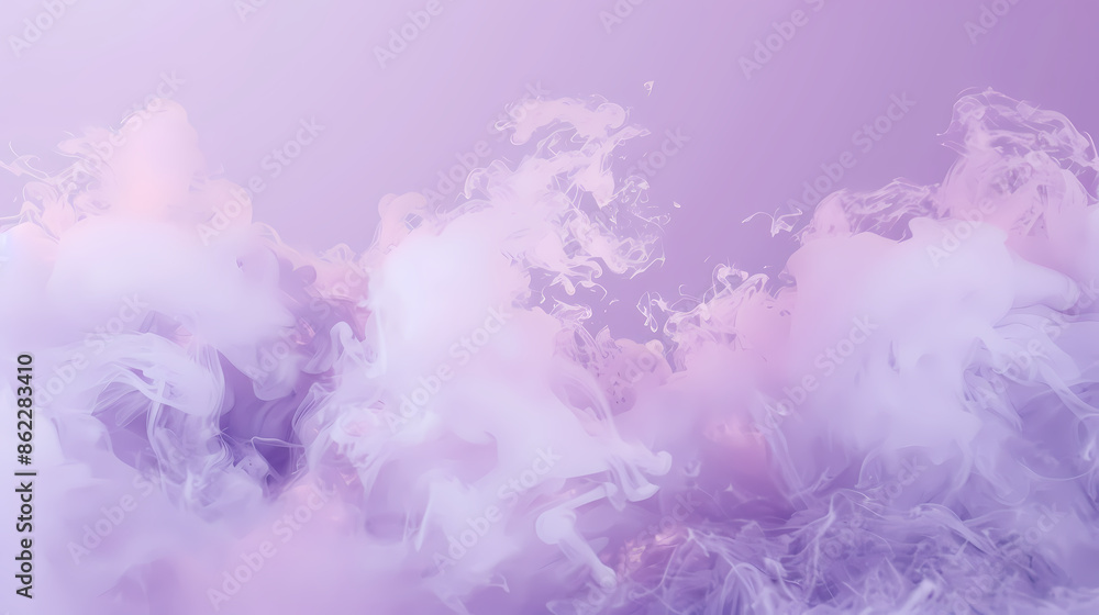 Fototapeta premium Abstract purple smoke